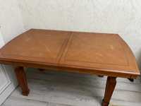 Продается деревянный стол(малайзия) +8стульев 150тысяч,дерево