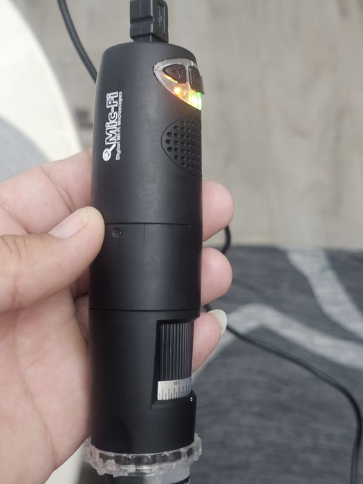 Videodermatoscop MIC WIFI cu USB si polarizare digitala