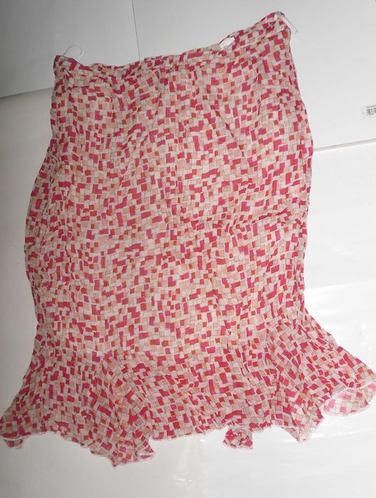 fusta voal cu dublura  44  viscoza