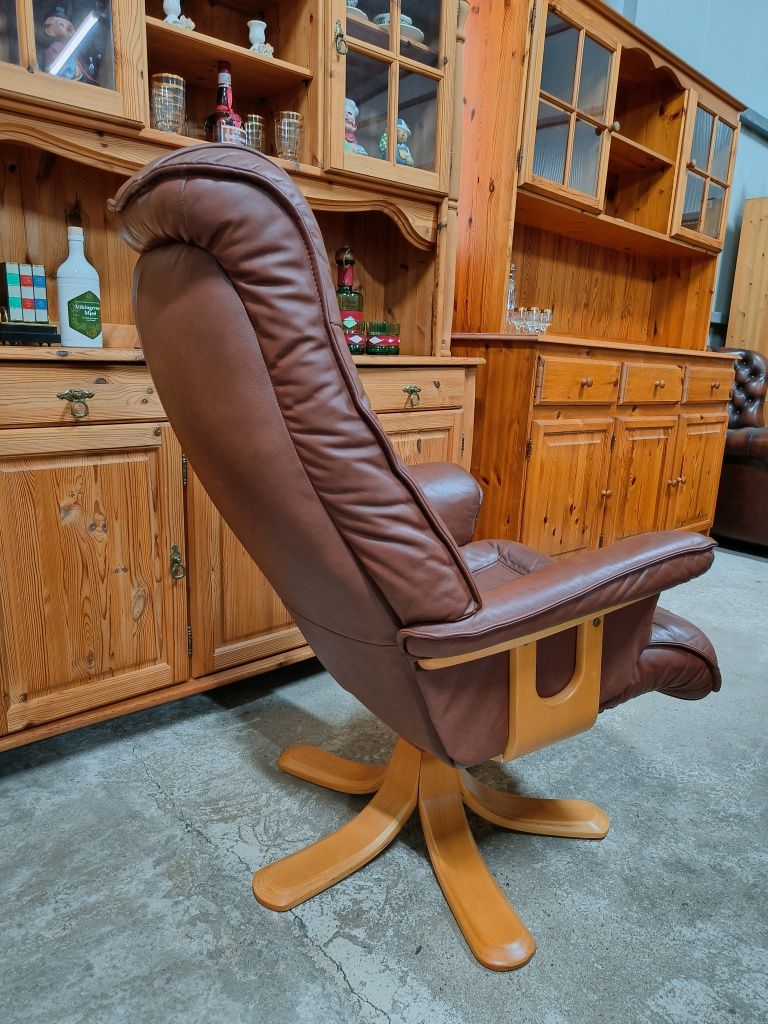 Relax кресло от естествена кожа