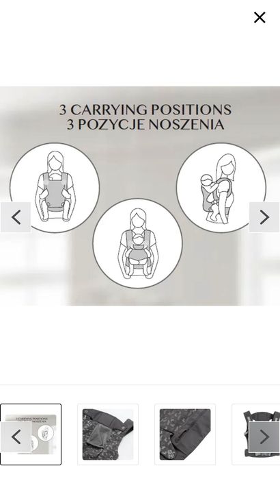 Marsupiu ergonomic 360