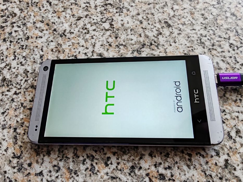 HTC One smartphone