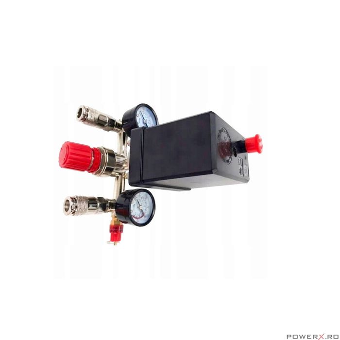 Presostat complet pentru compresor monofazic, 220V, reglabil, Verke