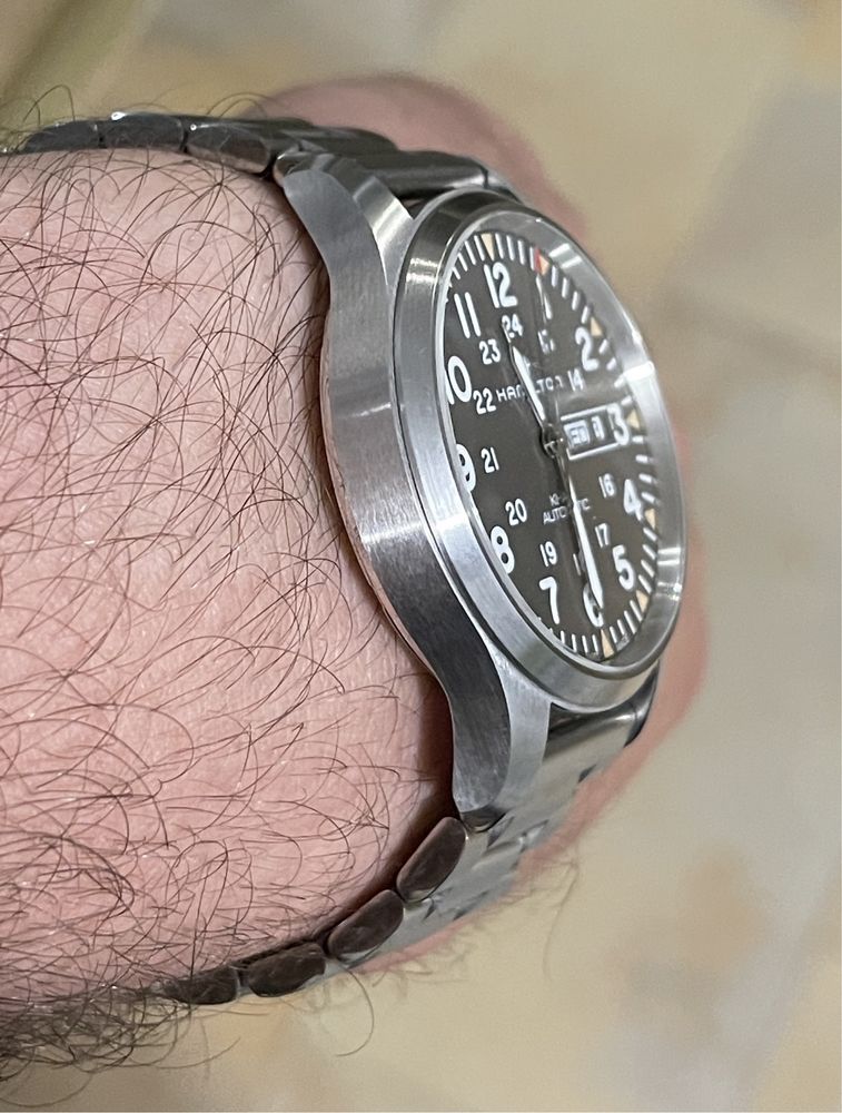 Ceas Hamilton Khaki automatic impecabil.