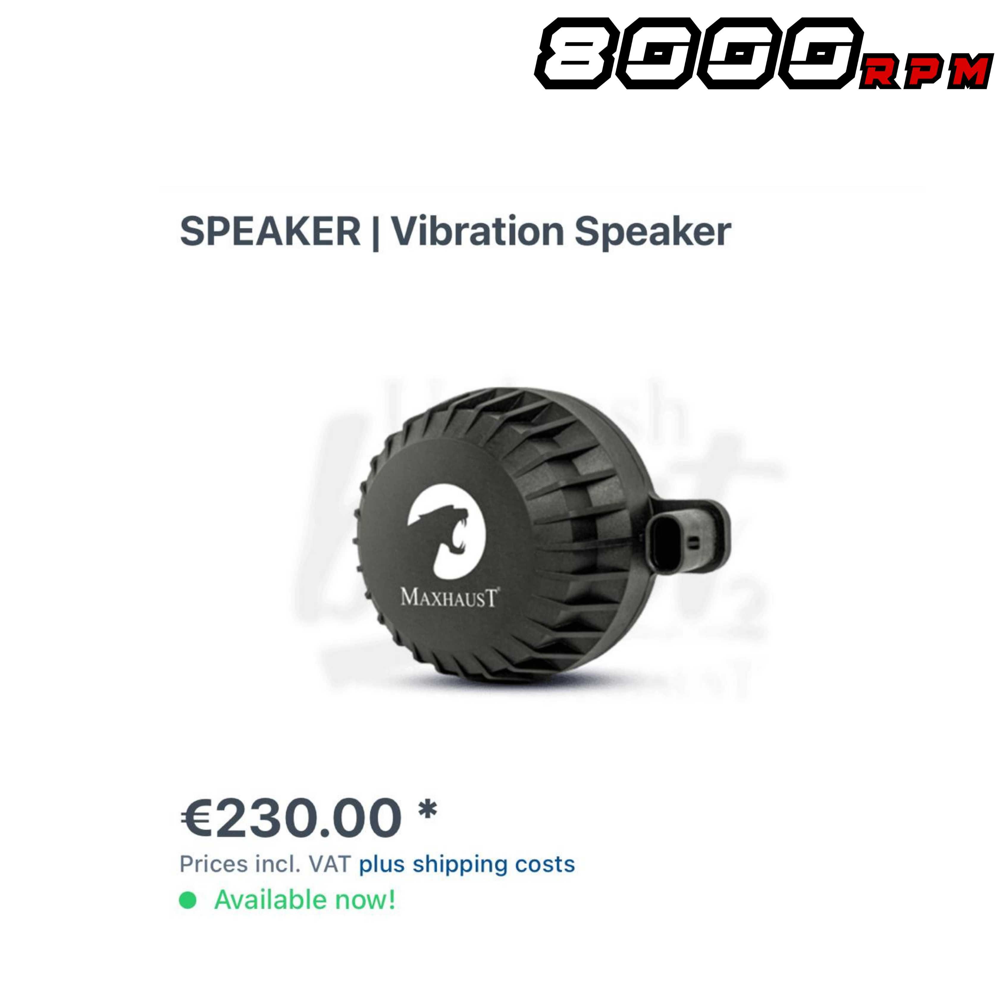 Спортен дълбок V8 звук за VW Maxhaust v3 Active Sound Seat Skoda Cupra