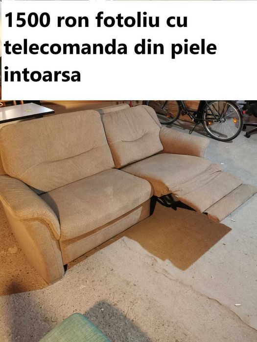 Canapea rabatabila din telecomanda