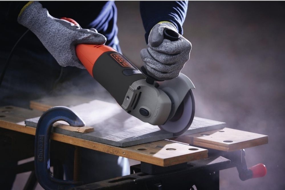 Чисто нов ъглошлайф Black&Decker KG1202K 1200W, 125mm, 11000 об/мин