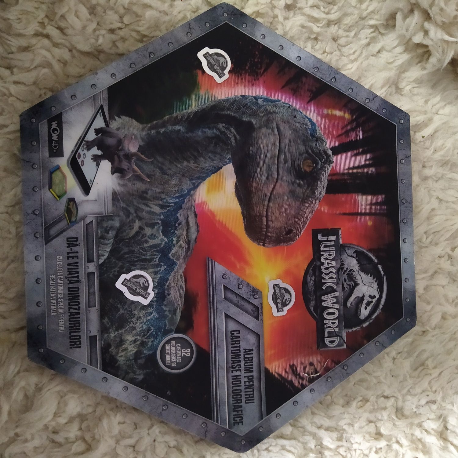 Album Jurassic world complet.