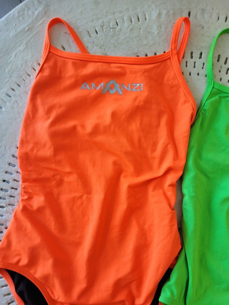Цели бански за плуване неонови Amanzi arena speedo