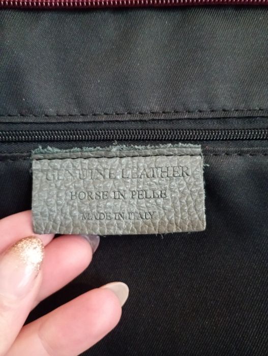 Италианска чанта GENUINE LEATHER
