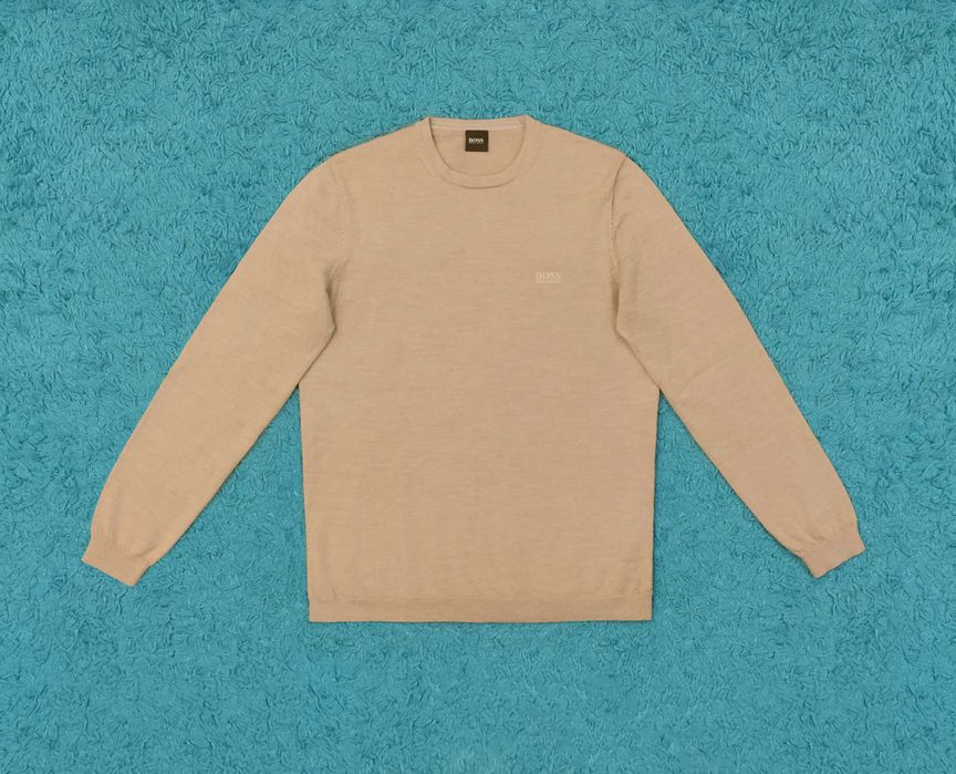 Pulover Hugo Boss - Cappuccino Regular