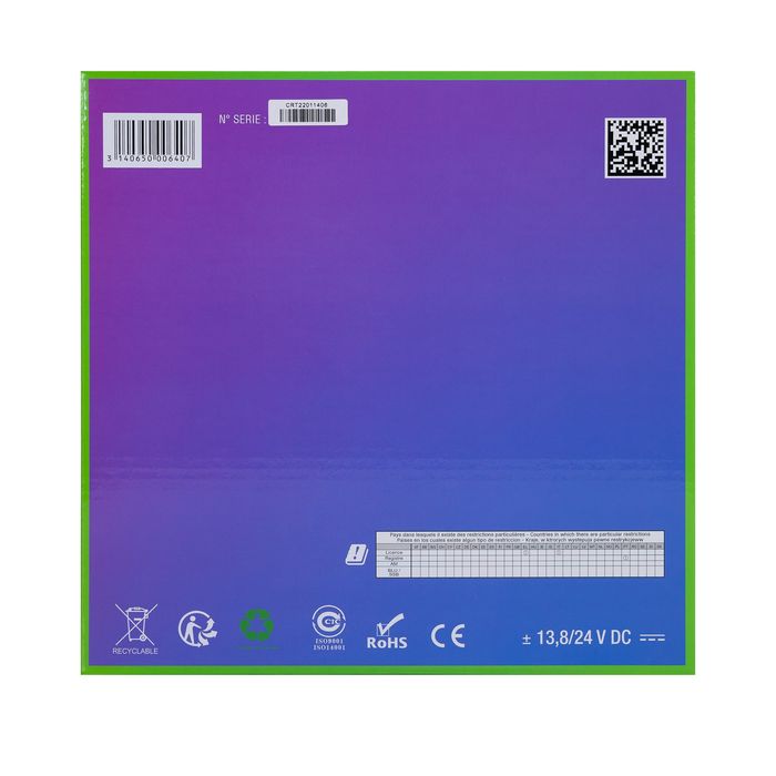 Statie radio CB CRT S Mini Dual Voltage, 12/24V, 4W, cu ASQ, AM-FM