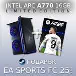 Нова Intel Arc A770 16GB Limited Edition + Подарък FC 25!