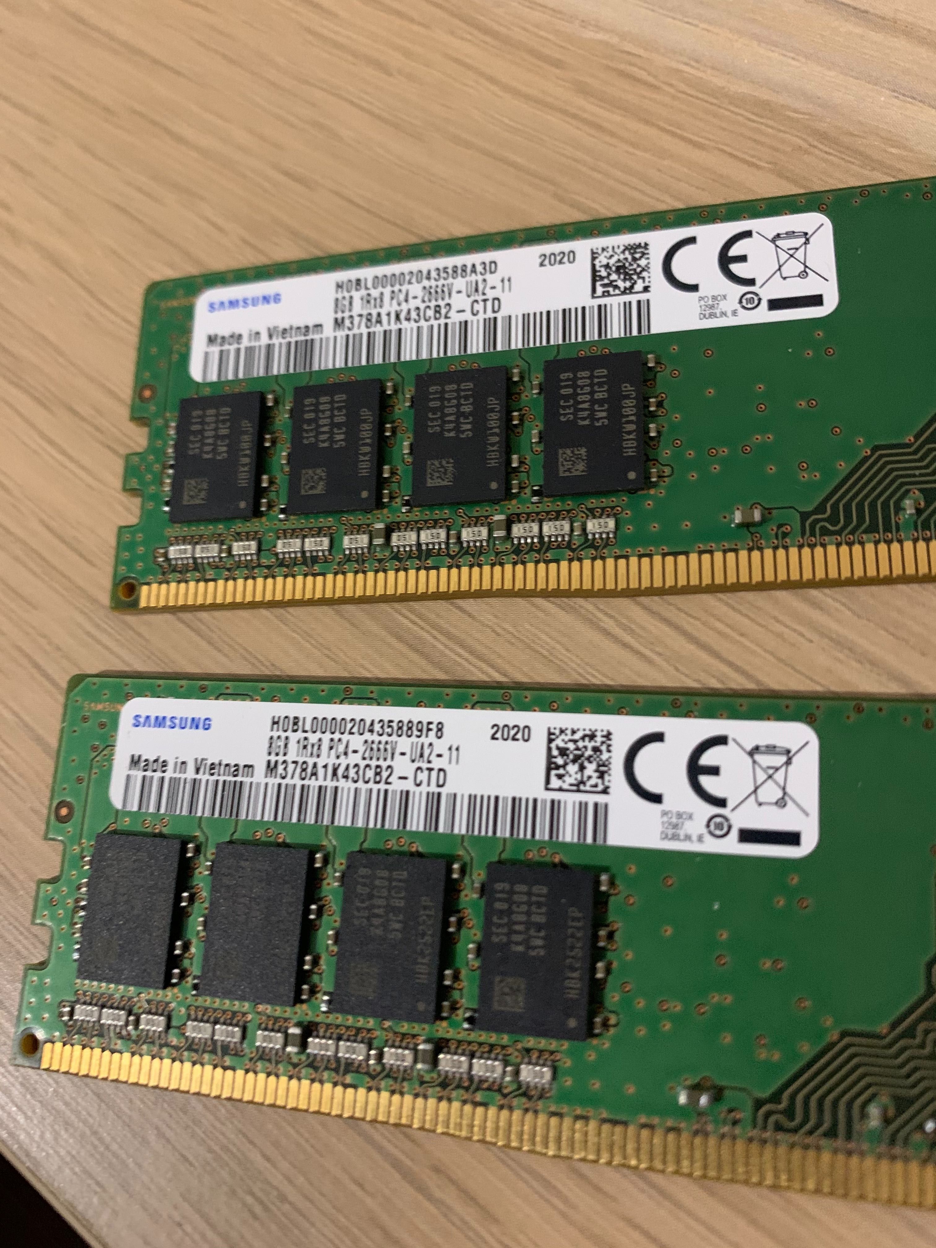 Оперативная память озу DDR4 8gb Samsung