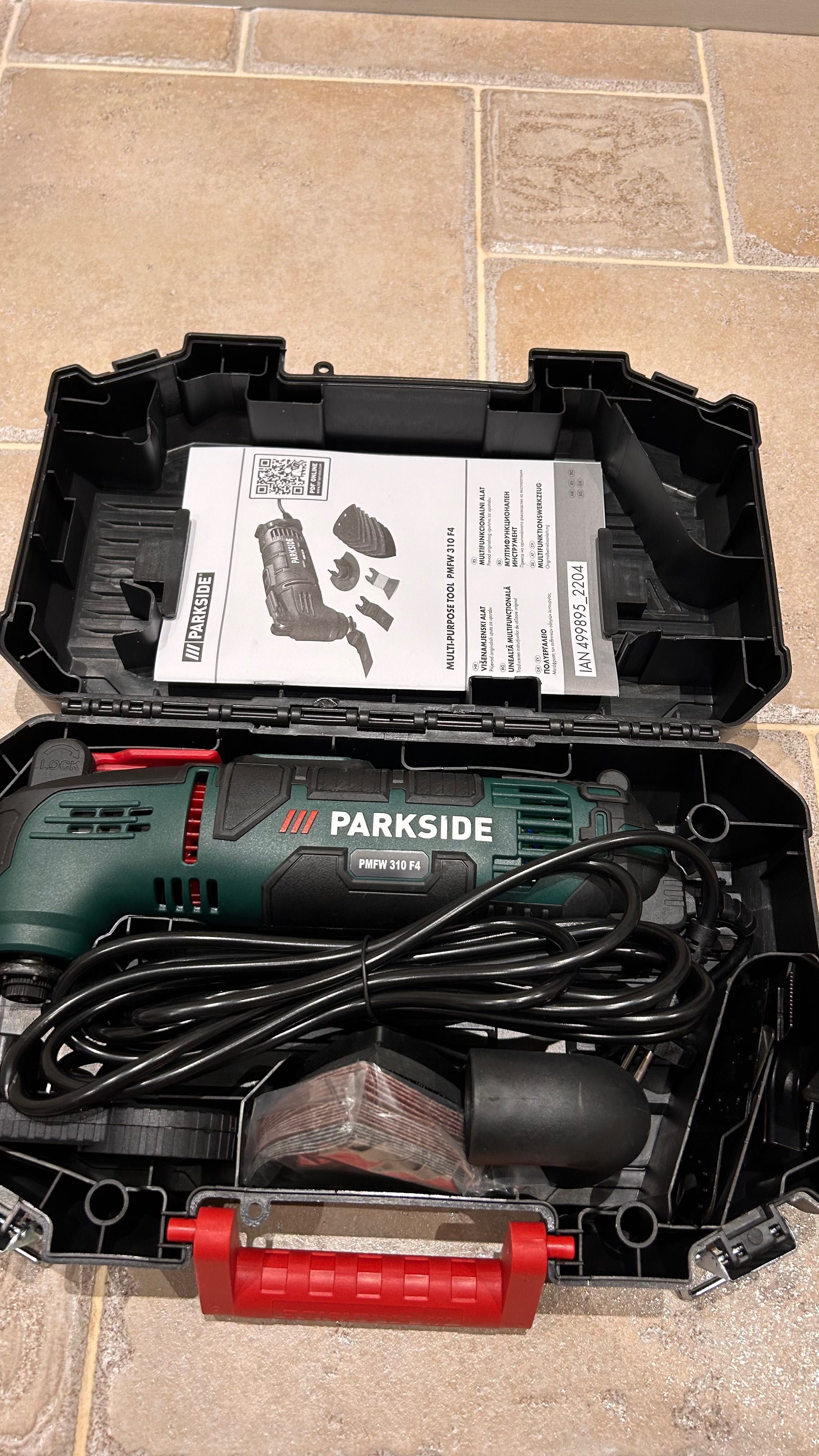 Parkside PMFW 310 F4 Multifunction Tool, мулти функционален инструмент