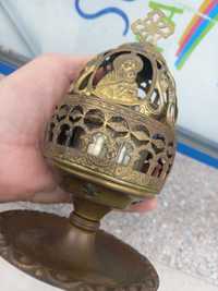 Obiect bisericesc bronz
