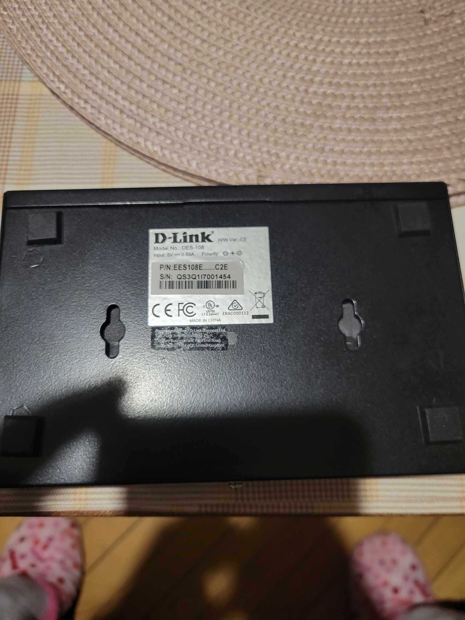 8‑портов D-link DES-108 суич / switch DES-108