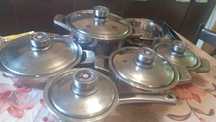 Vand set vase gatit marca Shwartz plus plita inductie Berlinger Haus