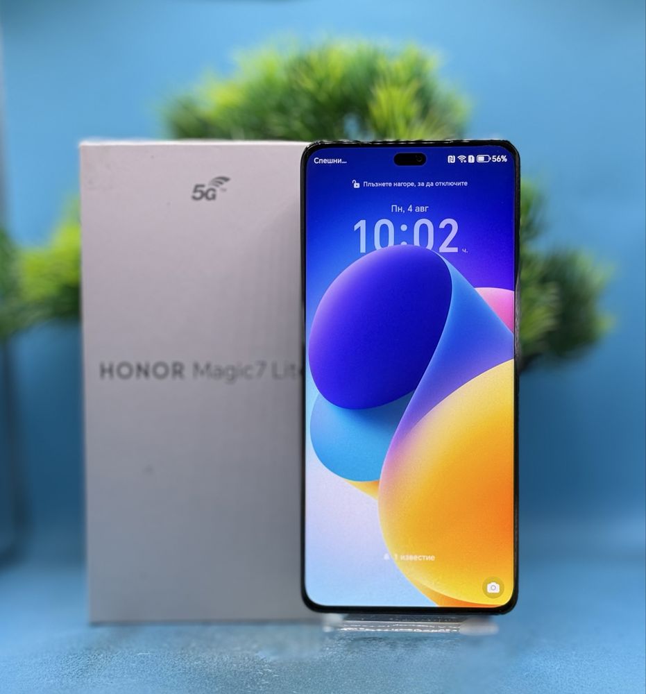 ГАРАНЦИОНЕН!!! HONOR Magic7 Lite, 8GB RAM, 256GB, Titanium Black