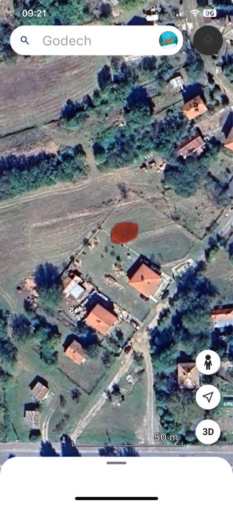 Продавам парцел с .Шума