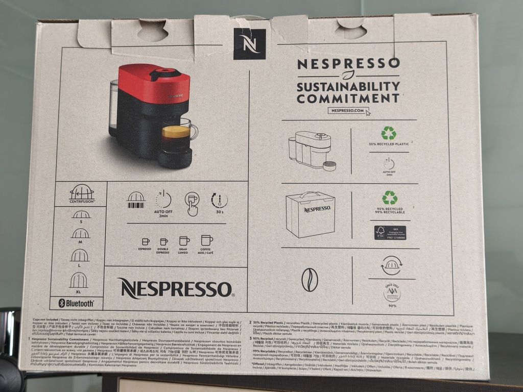 Продавам кафемашина Nespresso с капсули