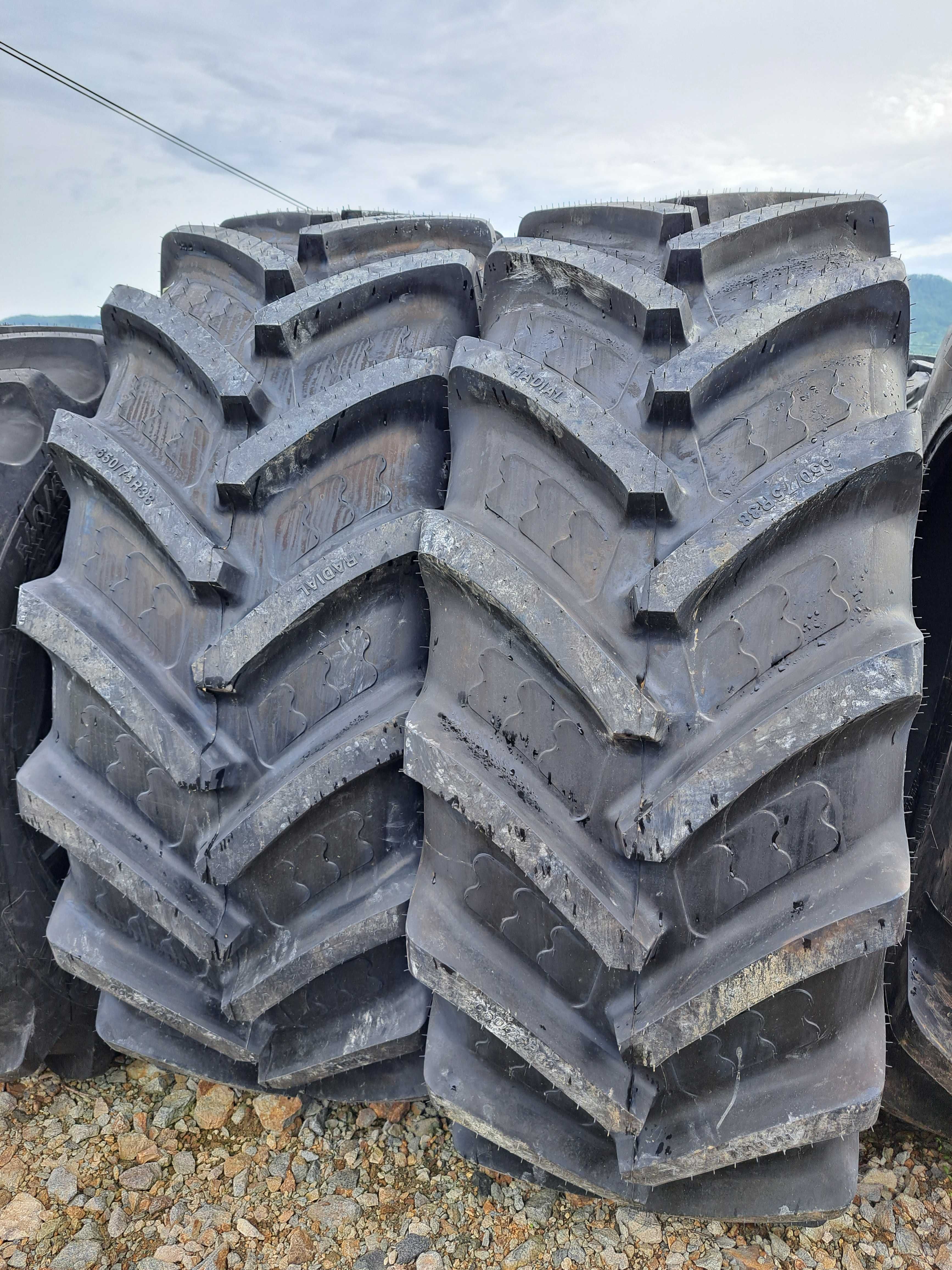 Cauciucuri noi 650/75R38 BKT AGRIMAX anvelope radiale TRACTOR DEUTZ