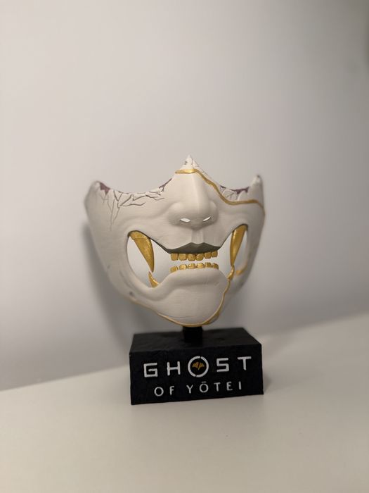 Masca Ghost of Yotei + suport controller