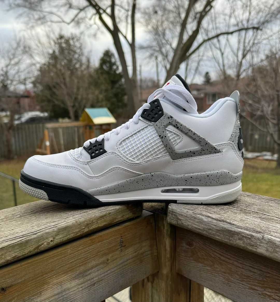 Обувки Air Jordan 4 White Cement