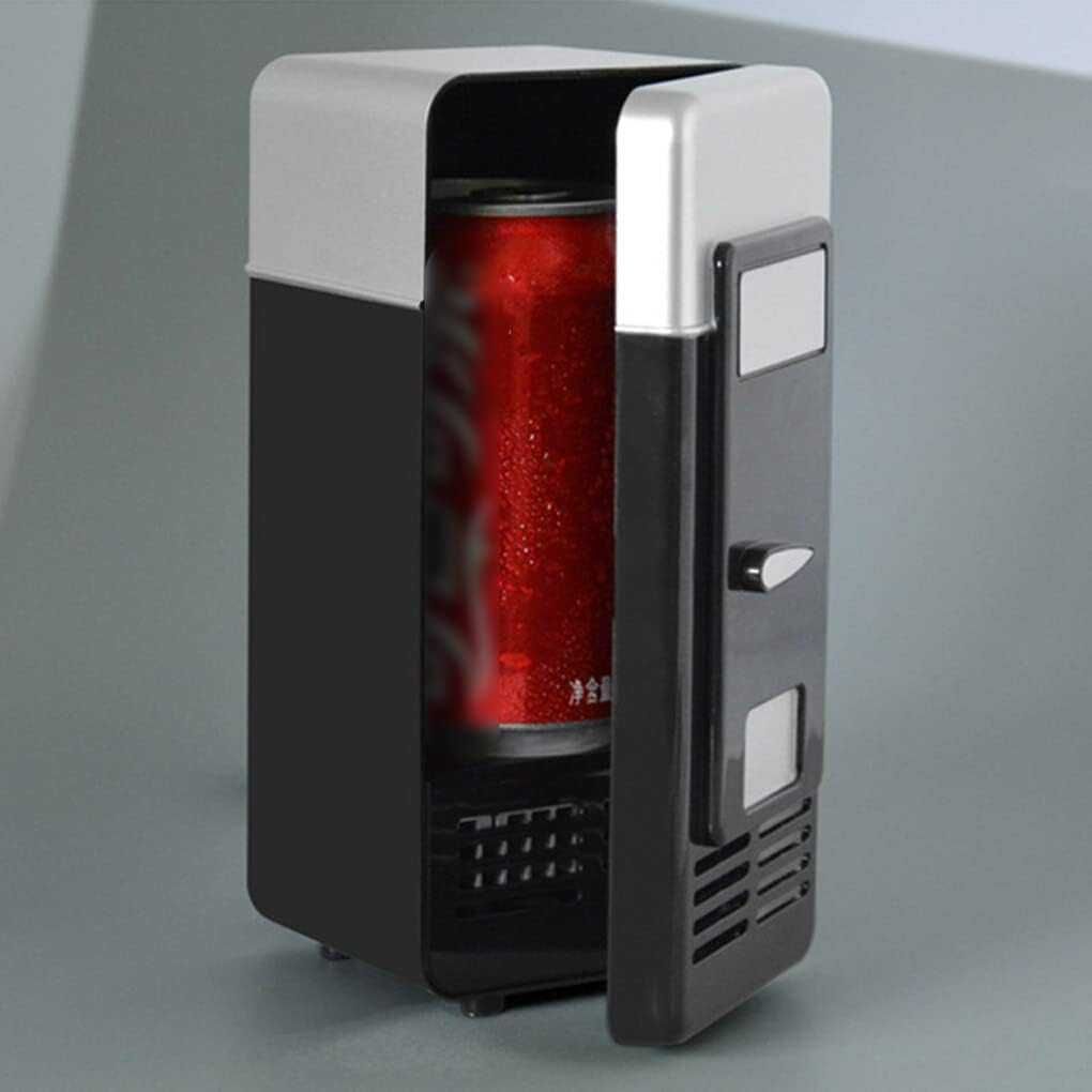 Мини охладител за кола, Хладилник,Къмпинг,Риболов USB кутия за напитки