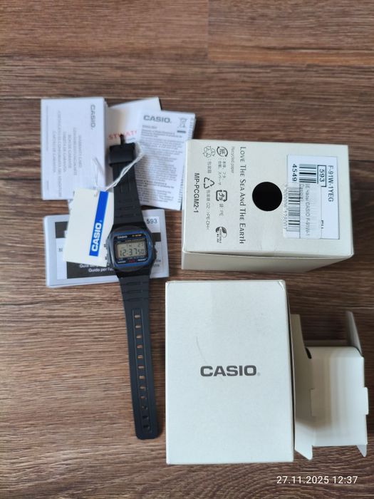 Casio F 91W наручные часы оригинал!