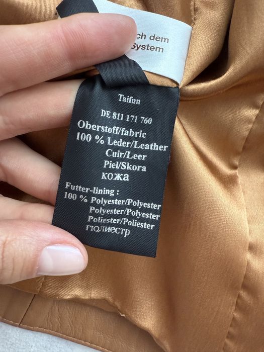 Jacheta piele naturala Taifun