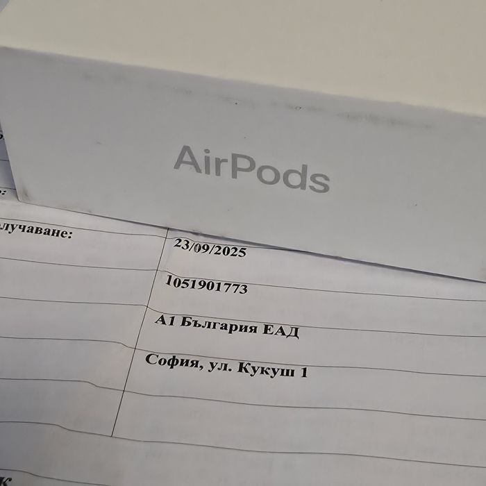 ЗАПЕЧАТАНИ Apple AirPods 4 BT Гаранция от А1 до 2027г. White