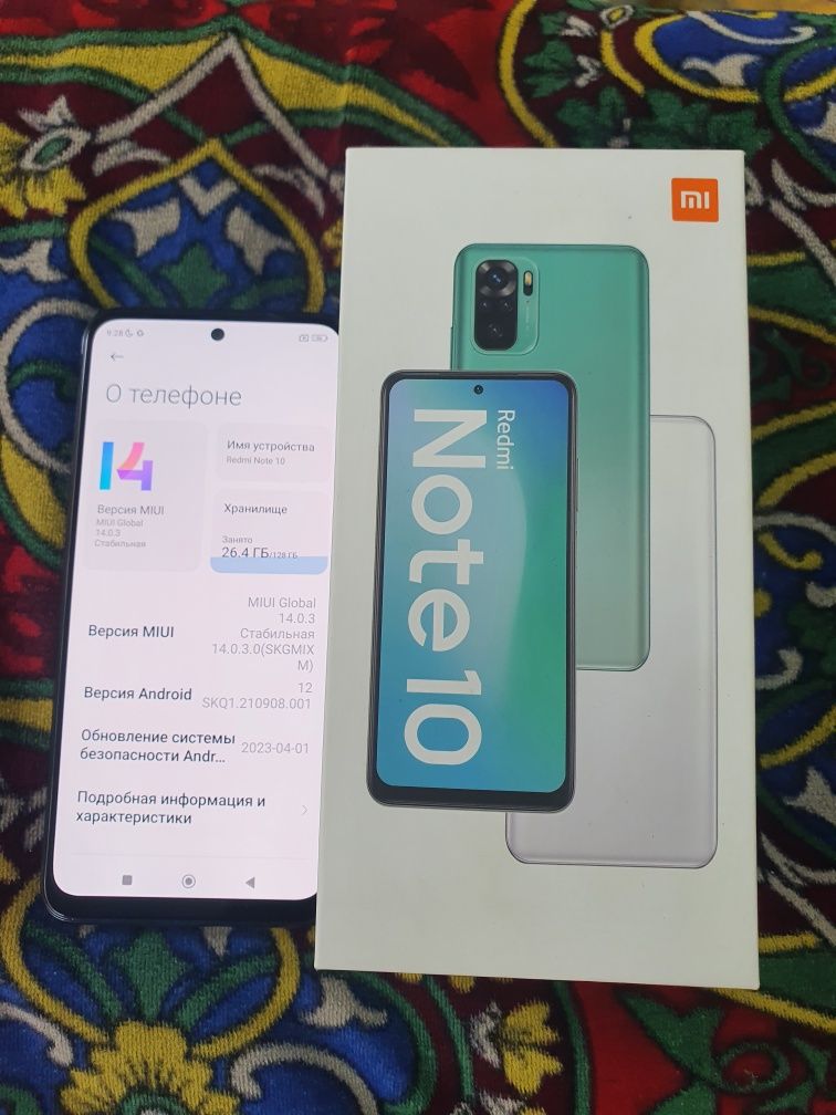 redmi note 10 128 gb srochni sotiladi.