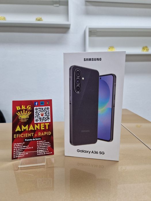 Samsung A36 sigilat 128gb Amanet BKG