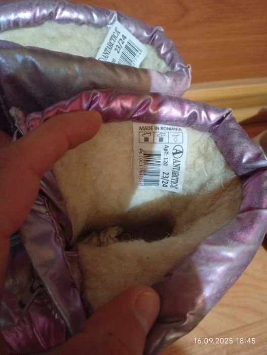 Детские сапожки для девочки