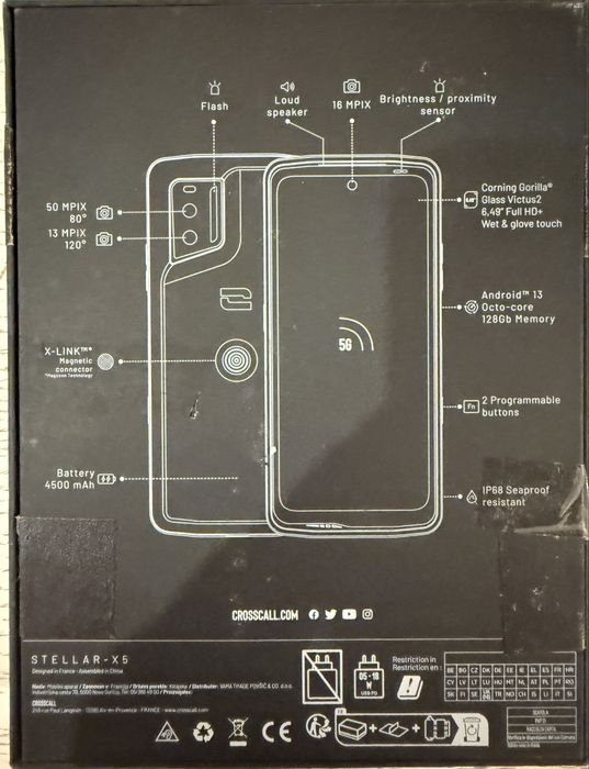 Telefon Crosscall Stellar X5