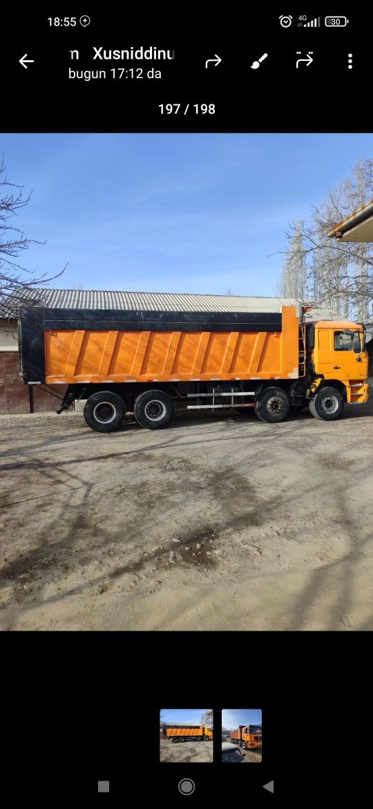 Shacman f 2000 sotiladi