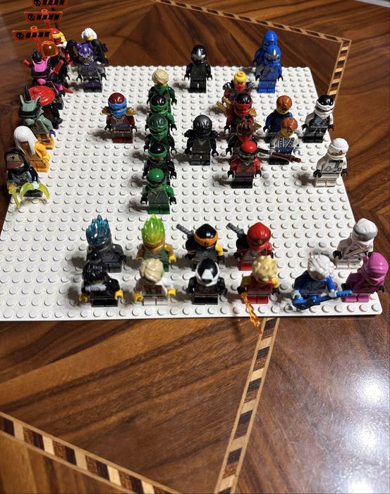 Лего ниндзяго минифигурки