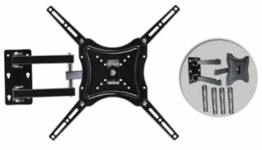 Подвижна стойка за телевизор за стена 14-55"инча стойки въртяща 50кг