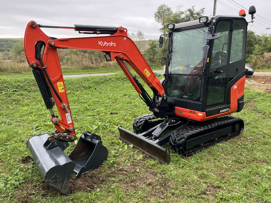 Miniexcavator Kubota KX027-4 2,7tone