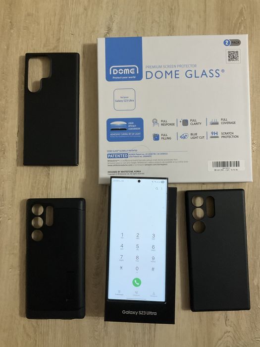 Samsung Galaxy S23 Ultra 512 GB + Dome glass протектор