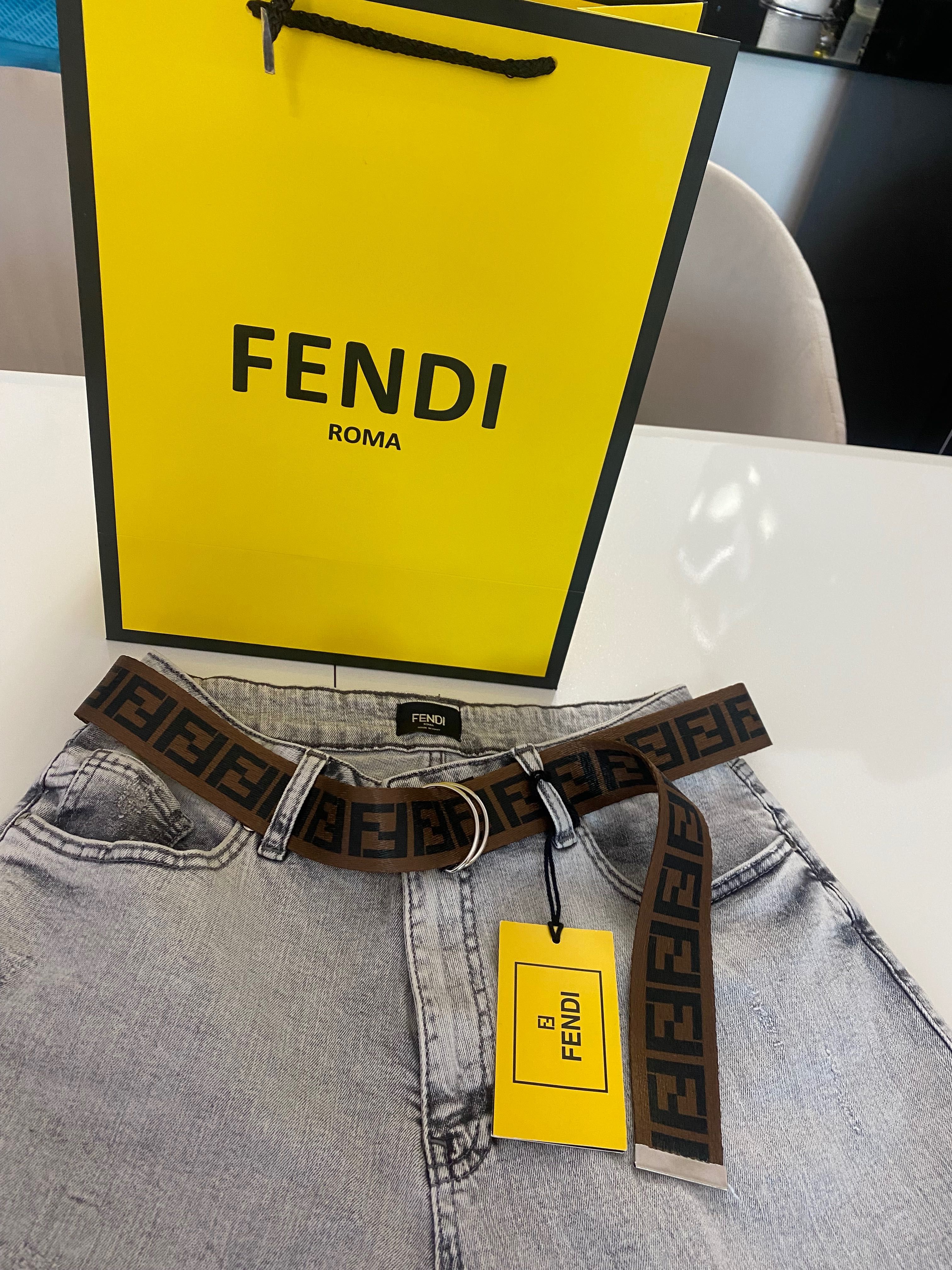Промо/Fendi-Оригинални чисто нови дамски къси дънки С размер