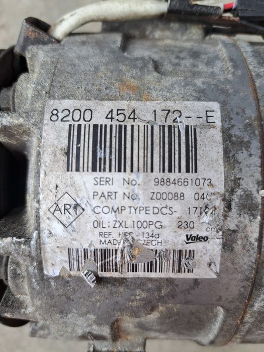 Compresor clima Renault Laguna 2 2.0 DCI 8200454172-E 2007-2012