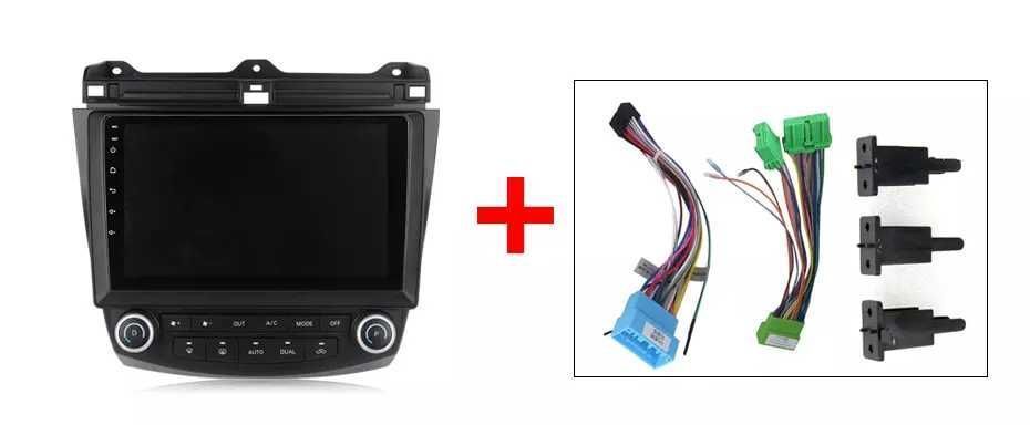 NAVIGATIE Android 14 Honda Accord 7 2003 - 2007 1/8 Gb CarPlay +CAMERA
