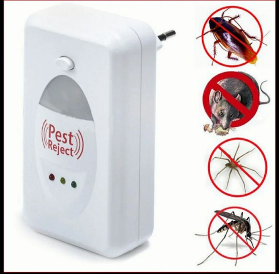 Pest reject Ультразвуковая Отпугиватель от насекомых и грызунов