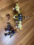 LEGO Ninjago Dragon și Mech cu carte și 5 minifigurine bonus