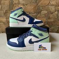 Air Jordan 1 Mid Blue Mint 38.5