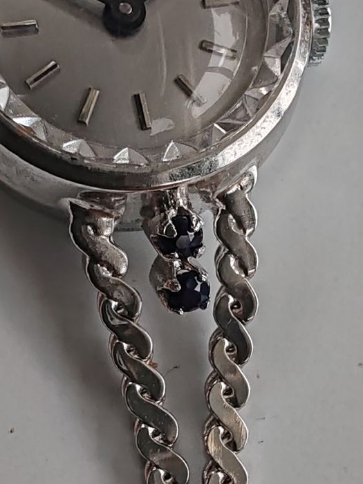 Ceas Anker Glashutte Argint cu Safire Mecanic