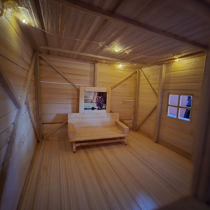 Vand macheta casuta/cabana(jucarie) miniatura