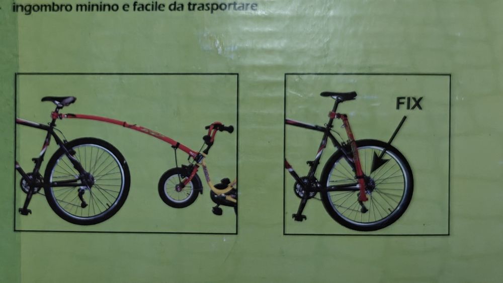Bara tandem biciclete (Trail Gator)